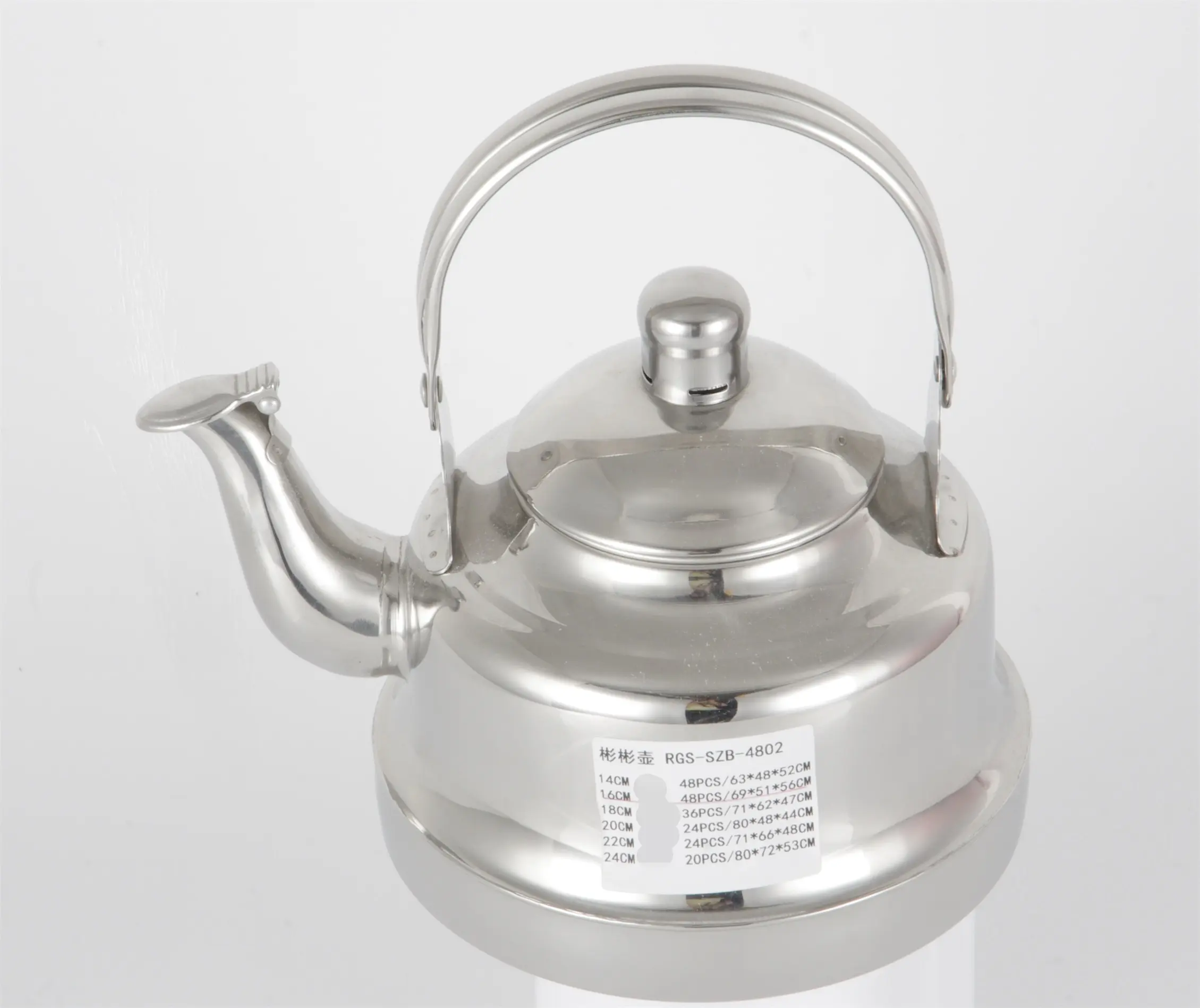 Evergreen traditional stainless steel kettle Suppliers for storage 2