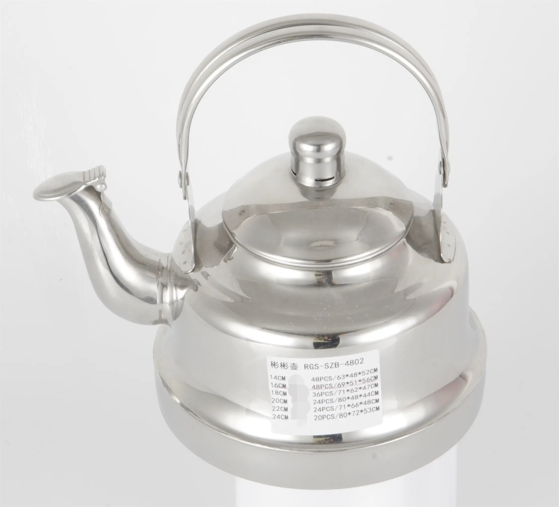 Evergreen traditional stainless steel kettle Suppliers for storage 1