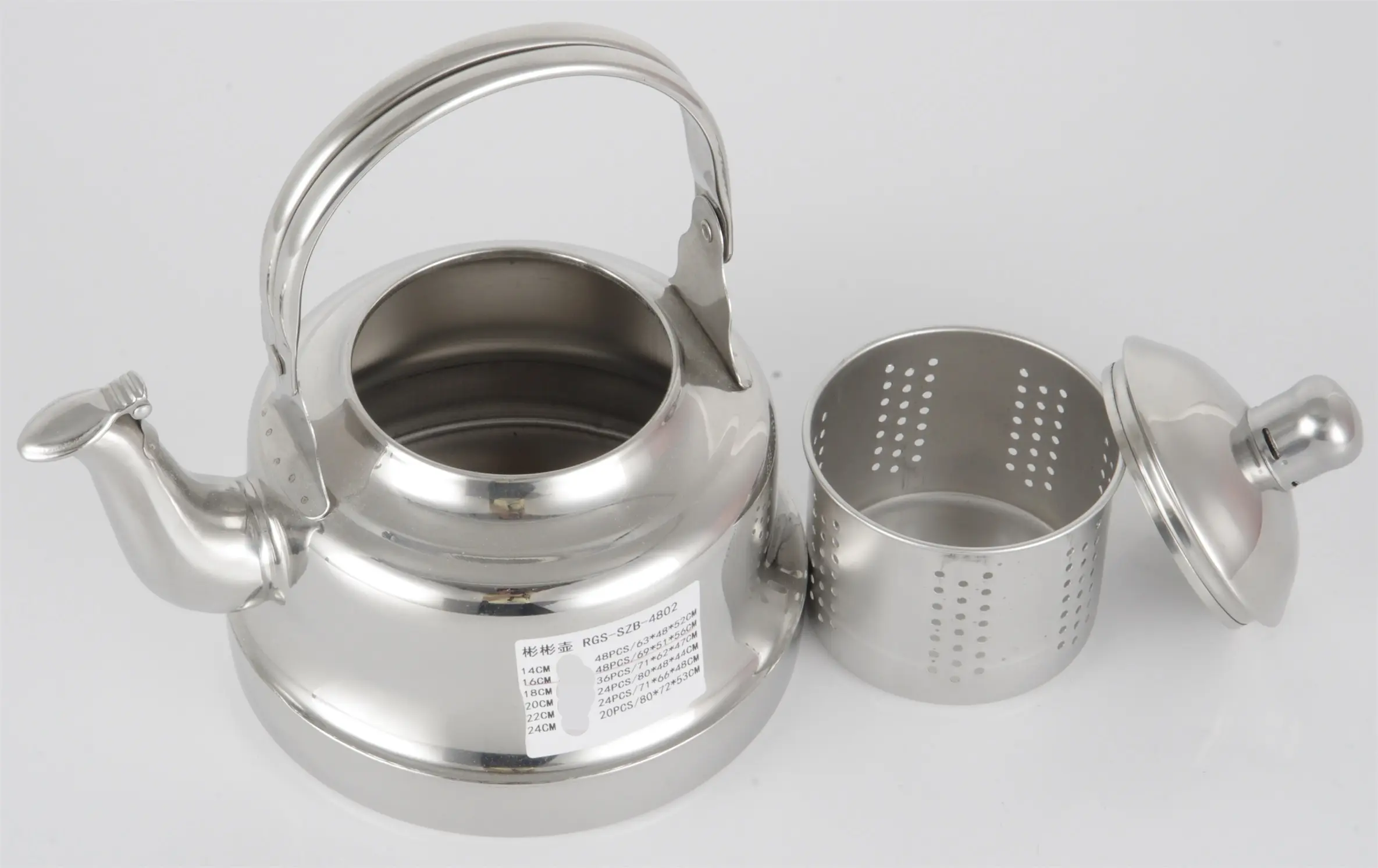 Evergreen modern tea kettle stainless steel factory for storage2 2
