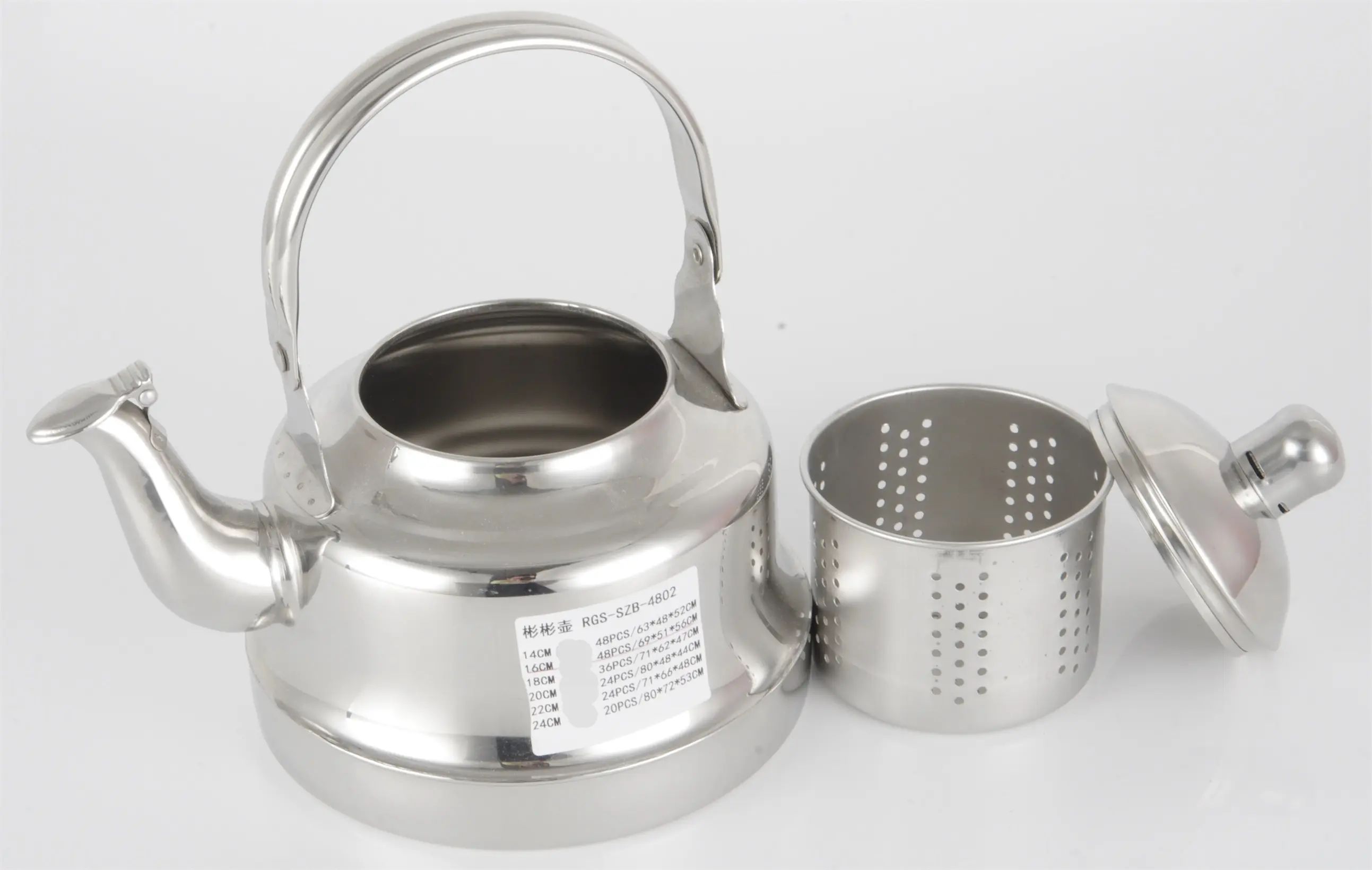 Evergreen modern tea kettle stainless steel factory for storage2 1