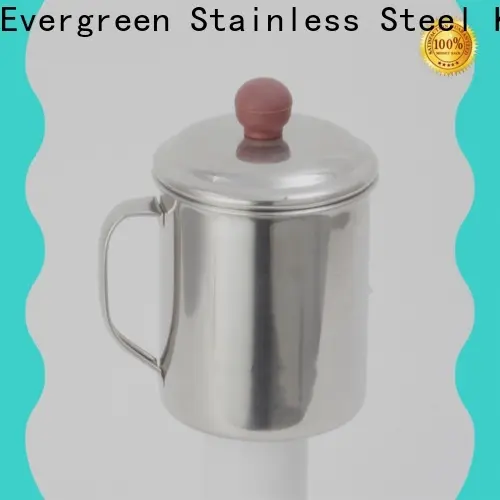 Evergreen custom stainless cups for business for storage 1