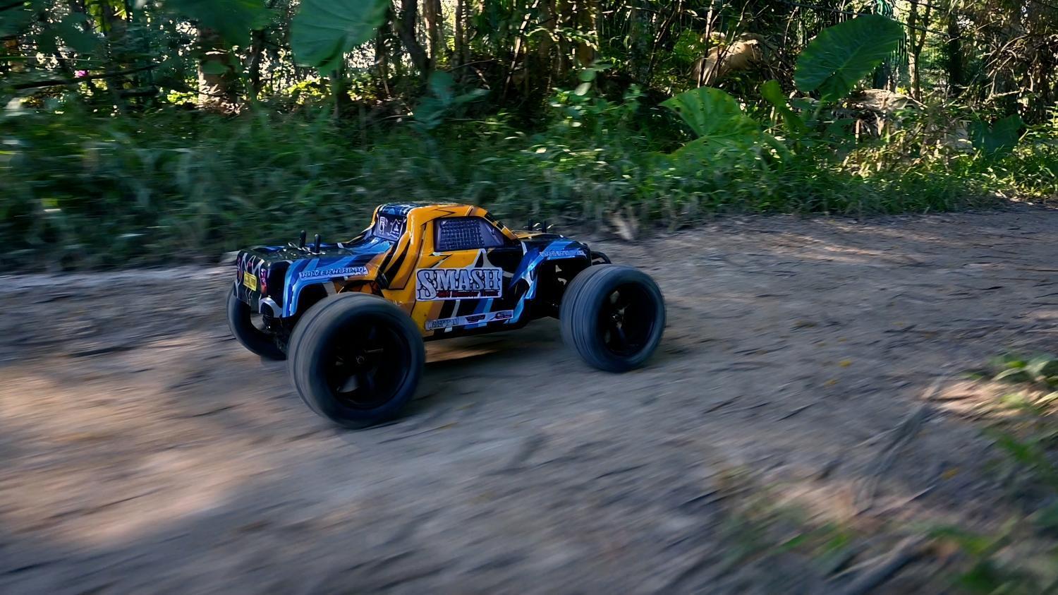 SMASH 1/10 Scale 4WD Off-road Electric RC Truggy 2.4G Brushless High Speed RTR #RH1066 29