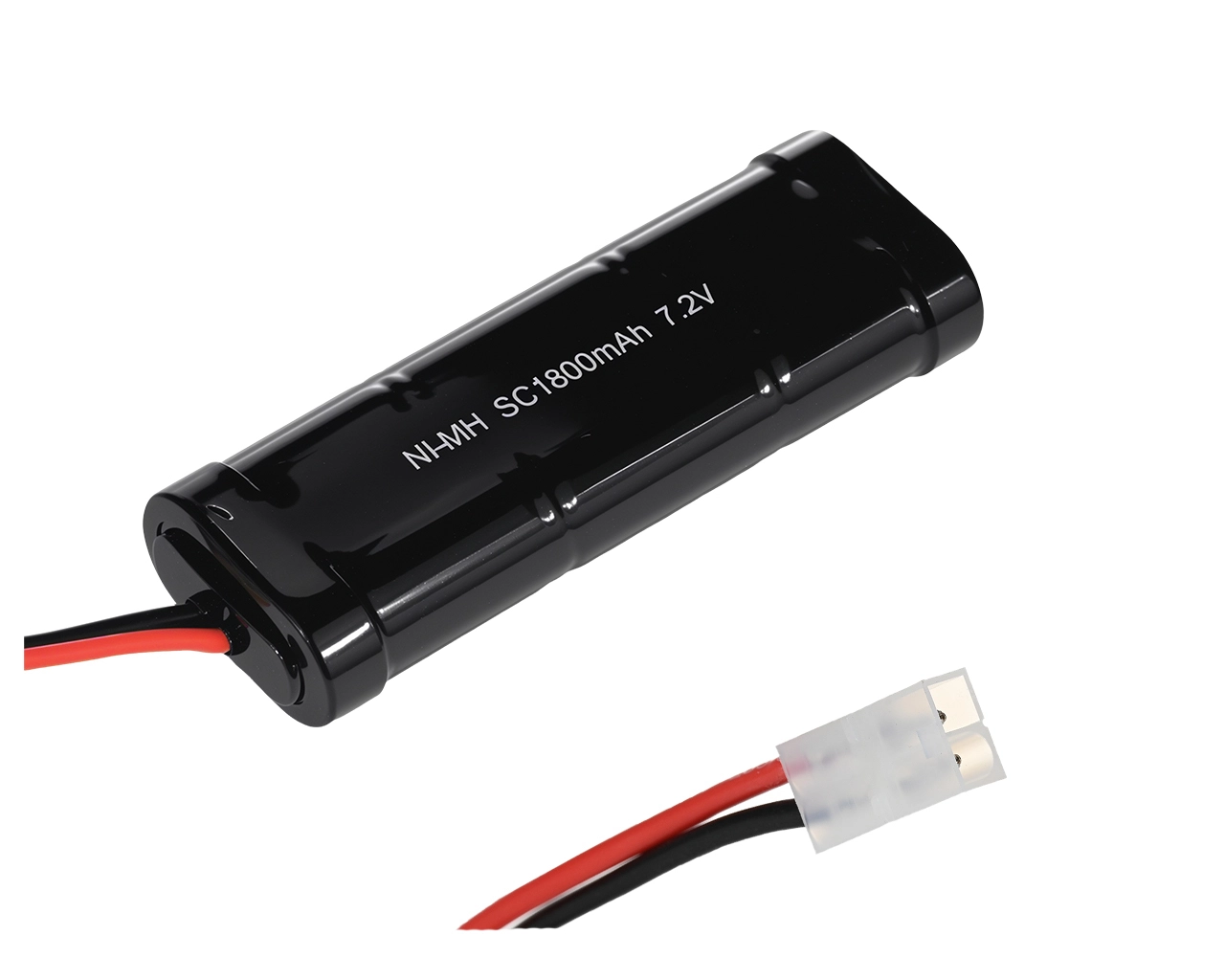 7.2V 1800MAH NIMHバッテリー1/10スケール電気ブラシ付きRC CAR VRX＃H0030 1