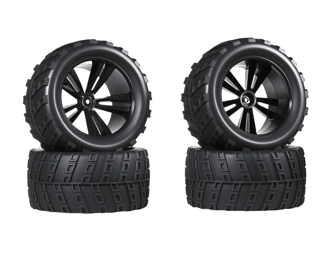 RC Tire 12 mm Hex HOX CUMENTO PARA 1/10 Camiones RC de escala # 10563 1