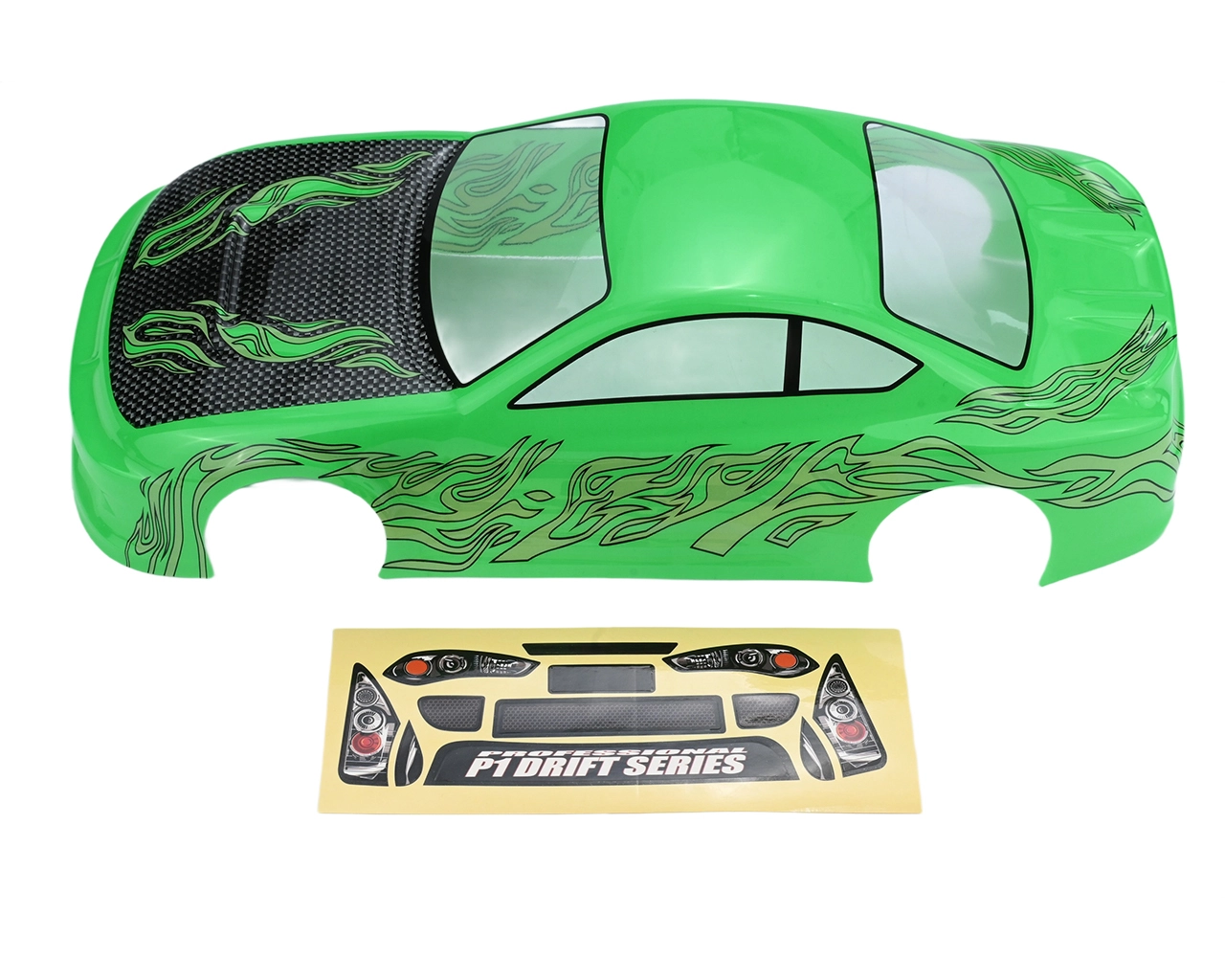 VRX PVC RC CARRO DE CARRO DE CAR PARA 1/10 CAR RC CAR # R0155G 1