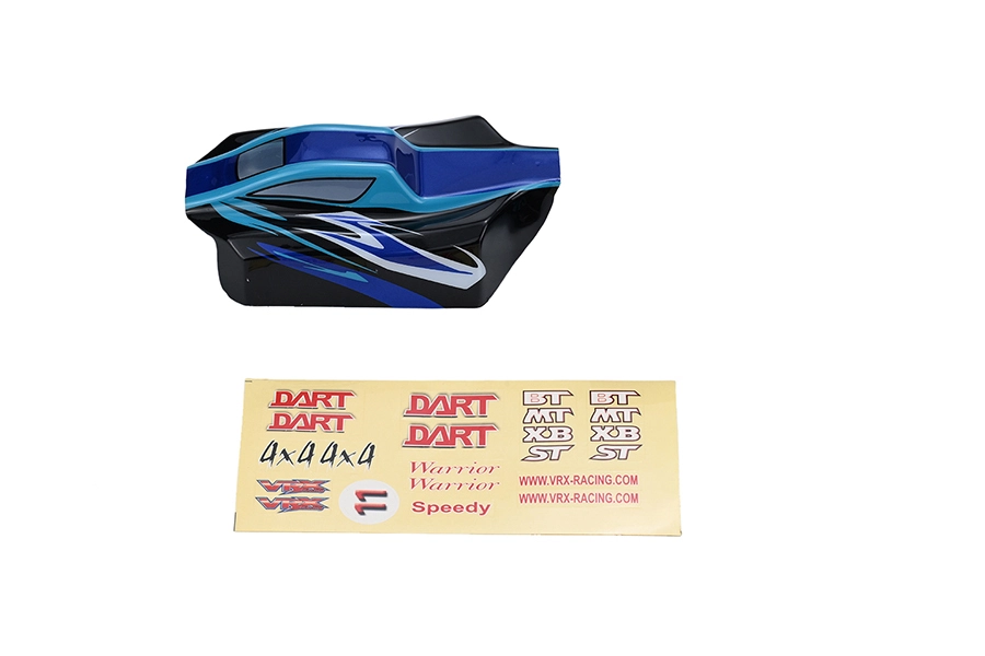 1/10 스케일 RC 자동차 # r 용 VRX PVC RC 자동차 차체 쉘0157 1