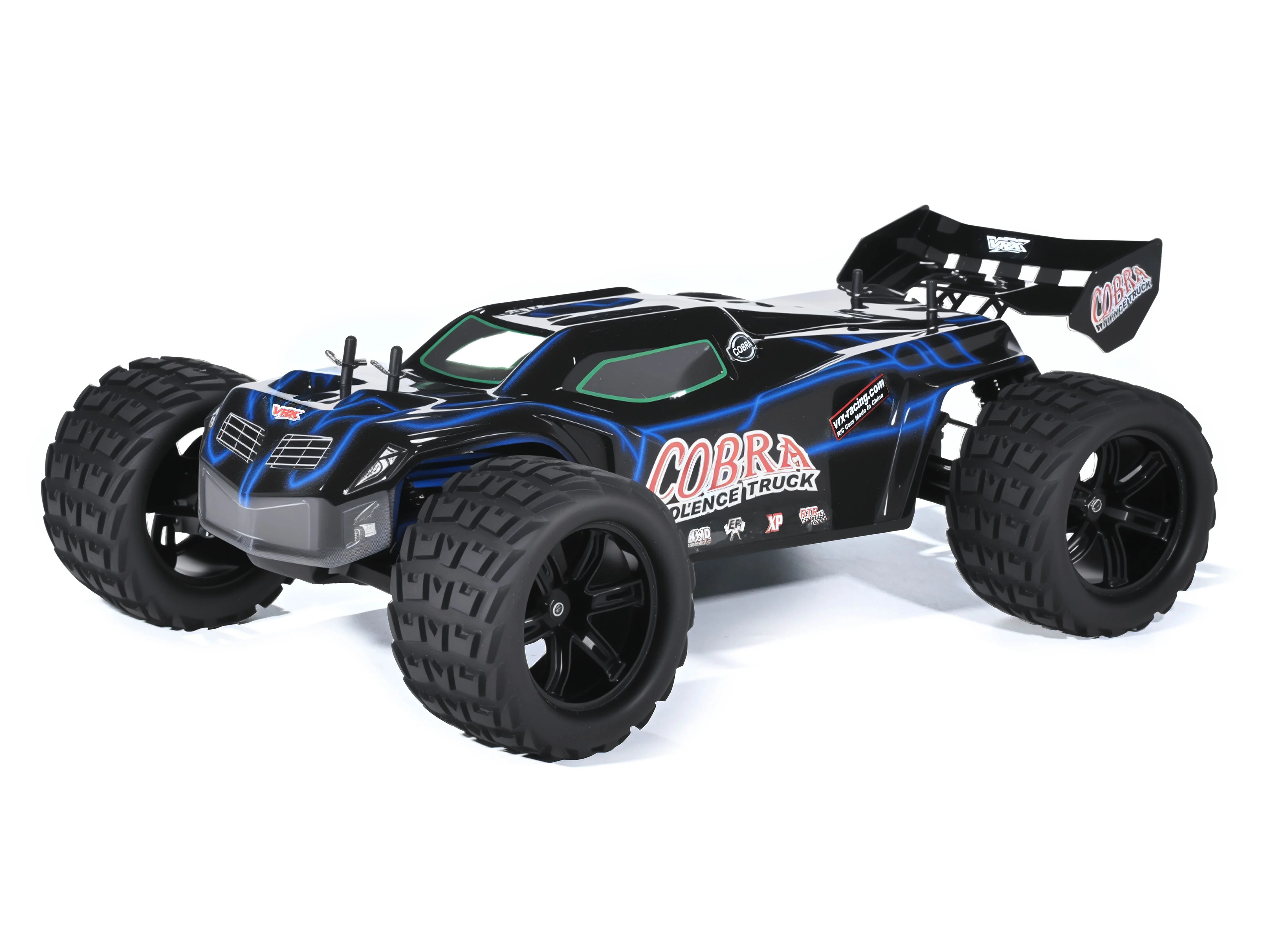 Cobra 1/8 Escala 4WD Off-Road Electric RC Truggy 2.4g cepillado Alta velocidad RTR #RH817 1