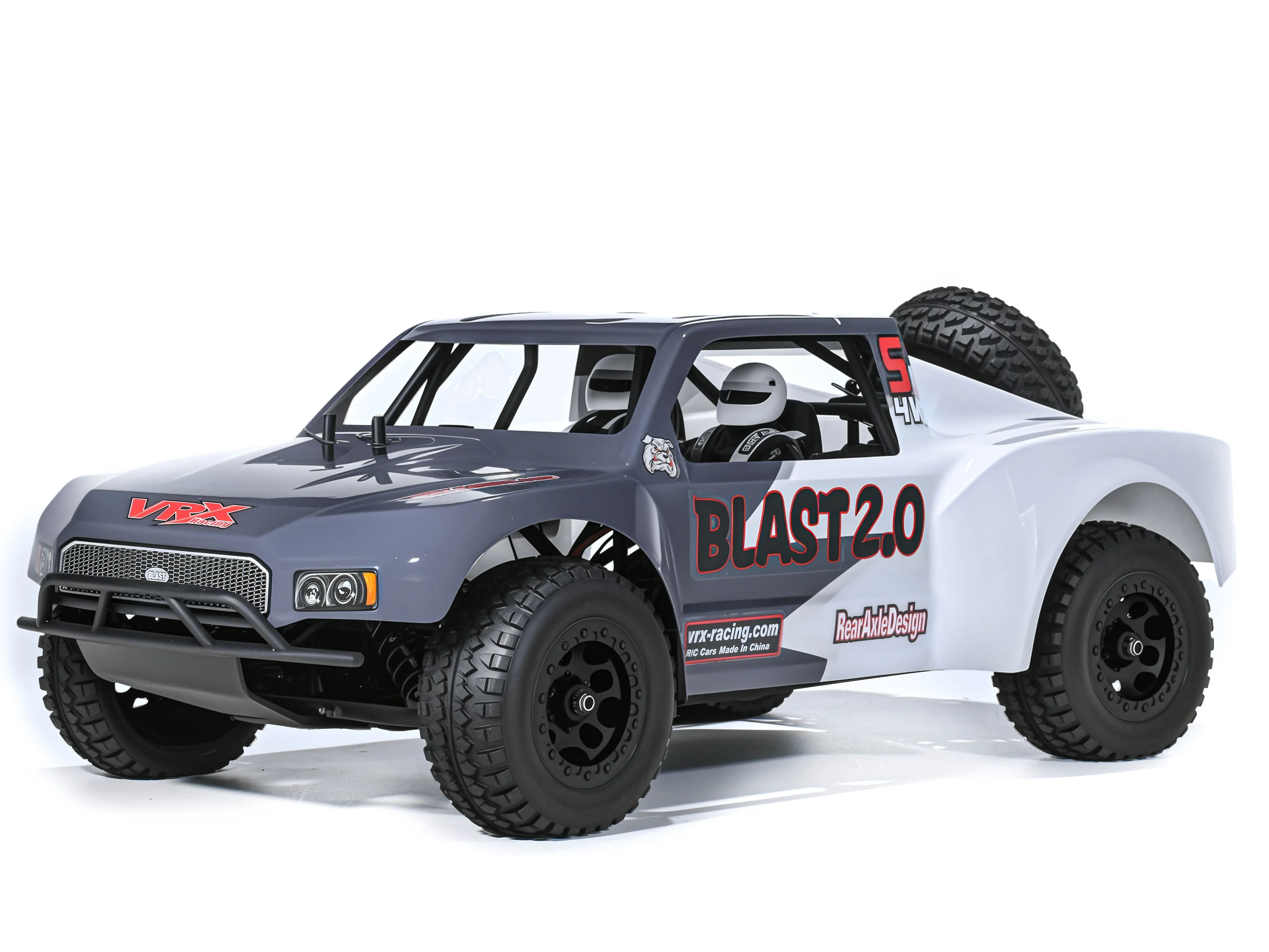 Blast 1/8 Scala 4WD Fuoristrada Elettrico RC Short Course Truck 2.4G Brushless Alta Velocità RTR #RH820 1