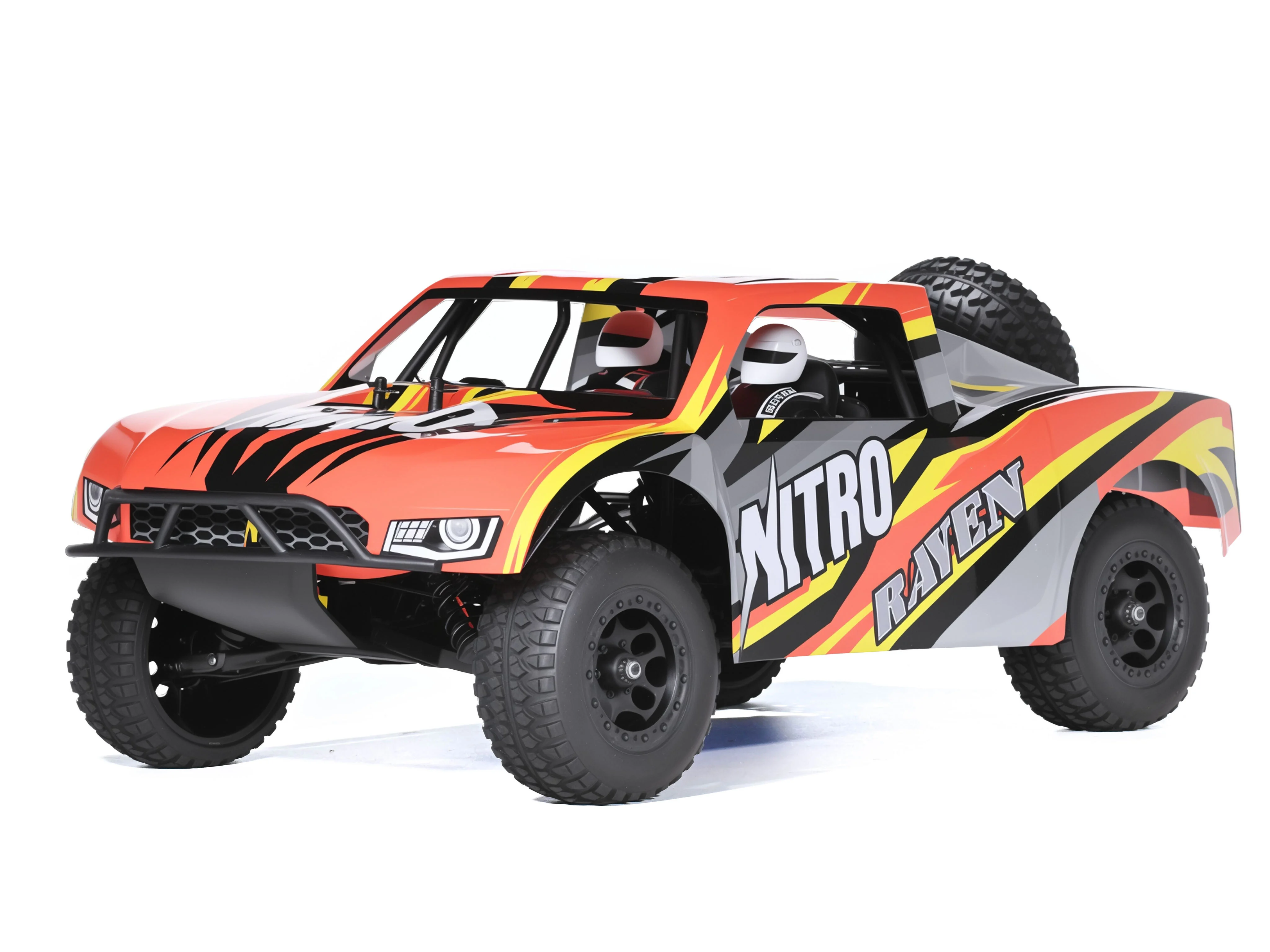 Nitro 1/10比例4WD越野Nitro短赛车2.4发动机高速#RH1009 1