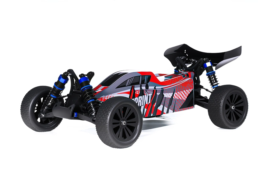 Sprint 1/10 escala 4WD Electric RC Buggy 2.4g cepillado alta velocidad rtr #rh1067 1