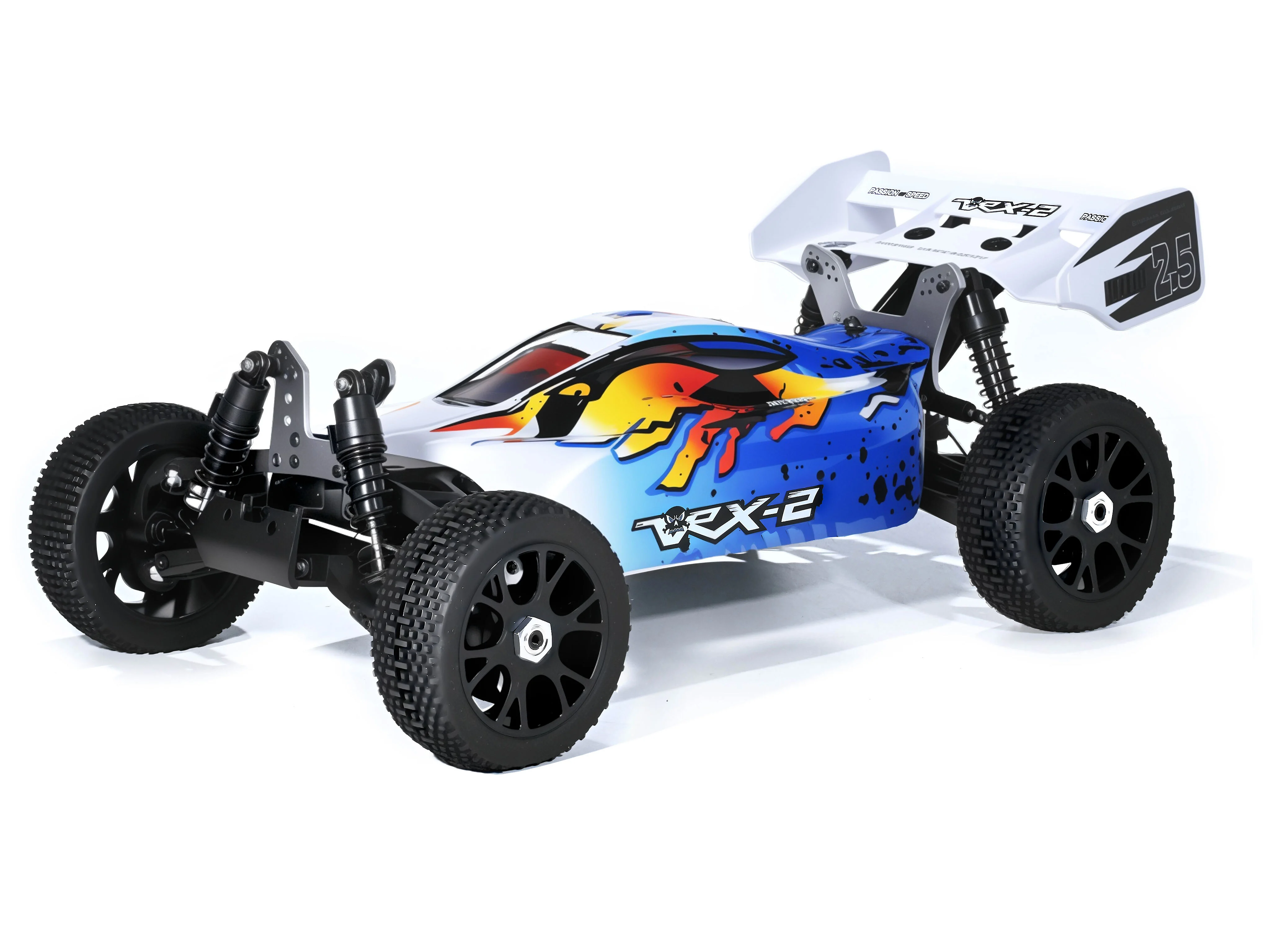 VRX-2E 1/8 Escala 4WD Electric RC Buggy 2.4G Alta velocidad sin escobillas RTR #RH812 1