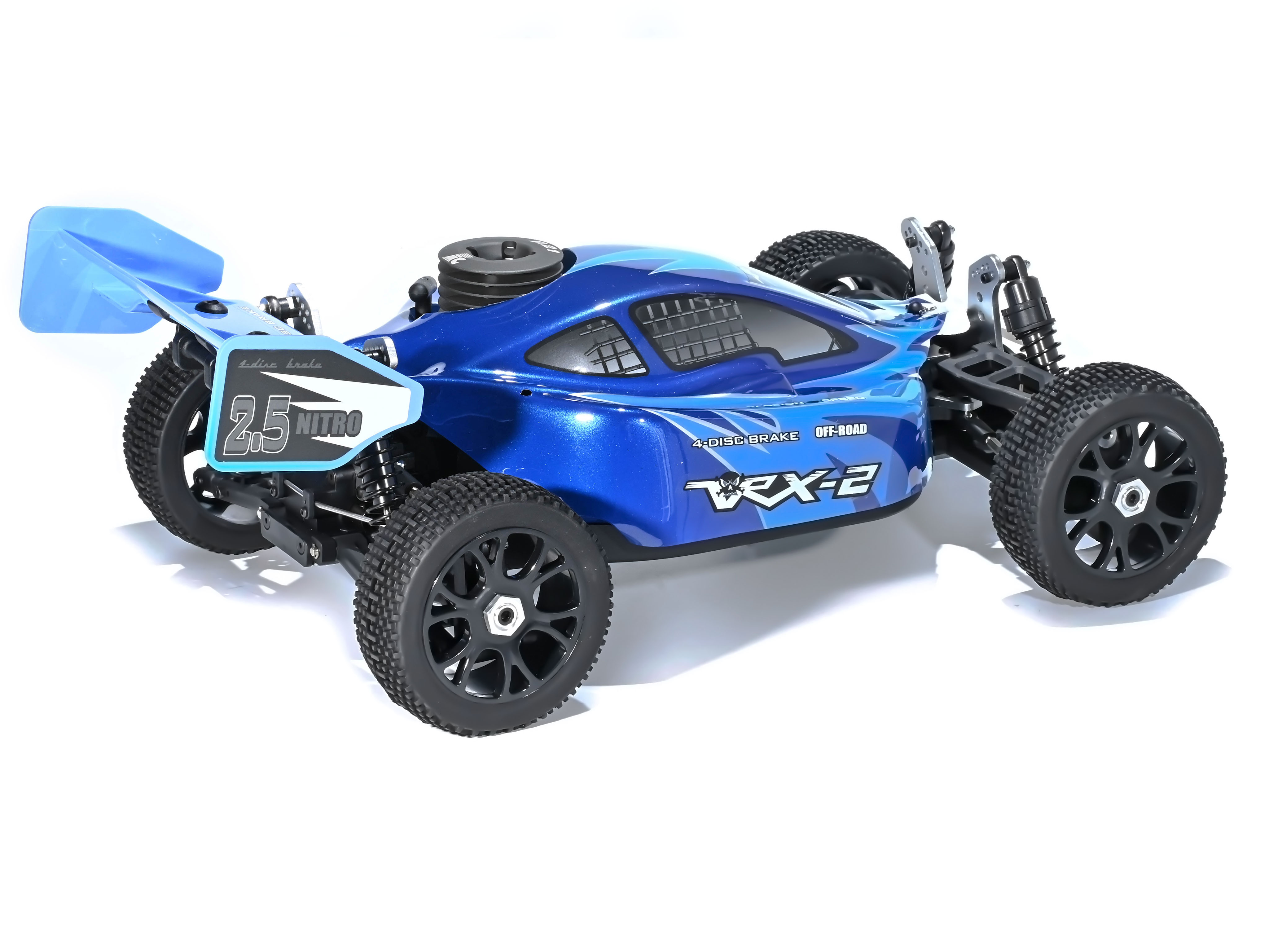 VRX-2 1/8スケール4WDオフロードNitro RCバギー2.4Gエンジン高速車