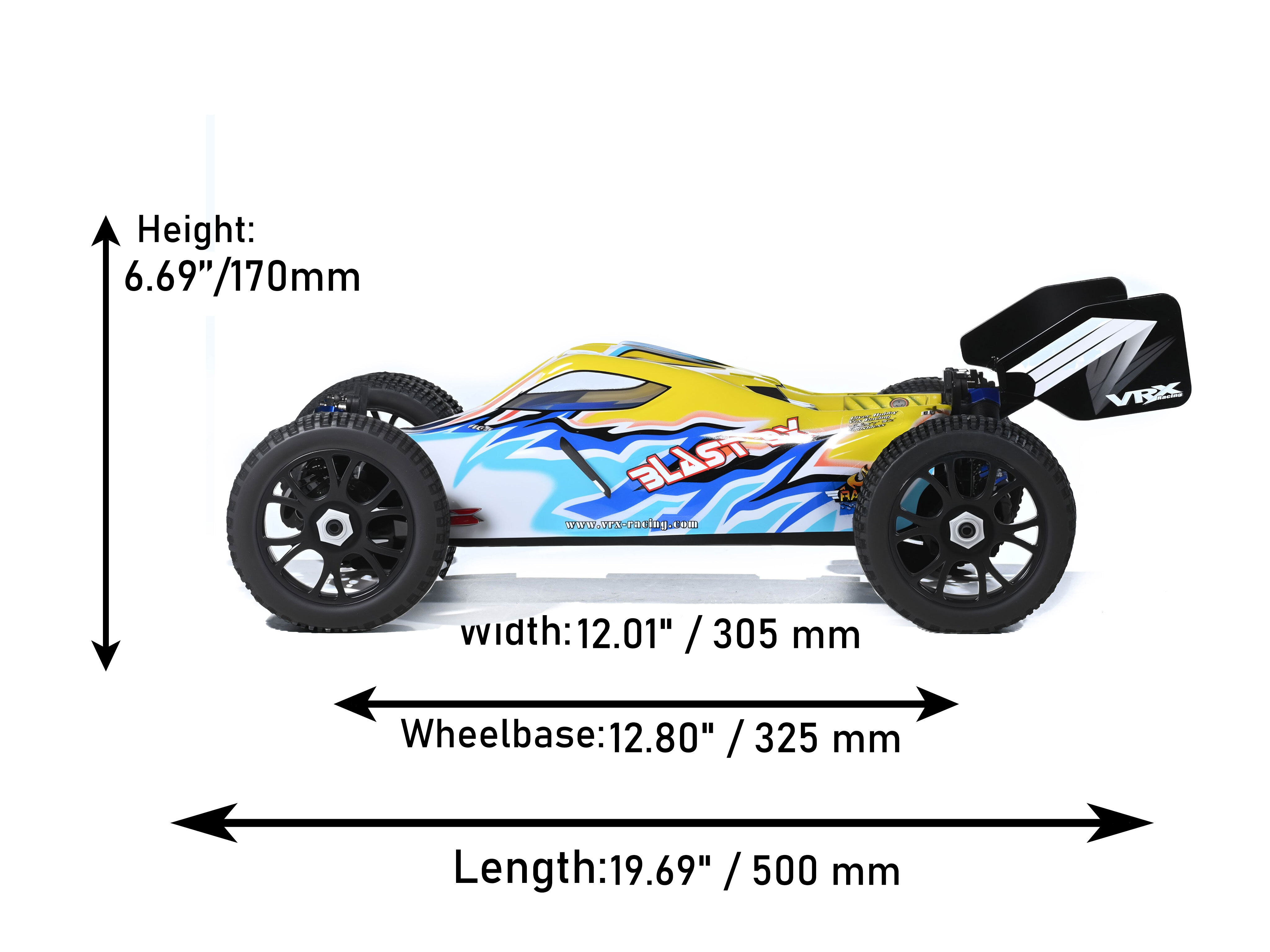 1 8スケール電気RCトラック - VRXレースによる卸売