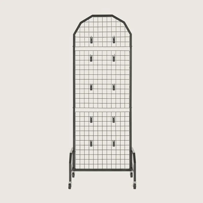 HuaSheng Black Carbon Steel Gridwall Display Rack HS-WG4 1