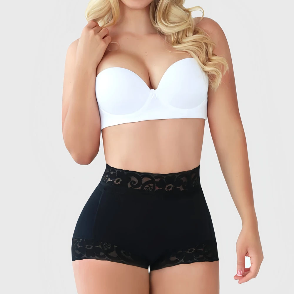 Mid Waist Shaping Panties Butt Enhancer Briefs 1