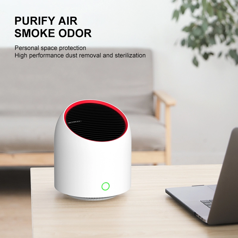 JMK Smart Desktop Air Purifier with Activated Carbon Filter - Ultra-Quiet Air Cleaner for Home 1