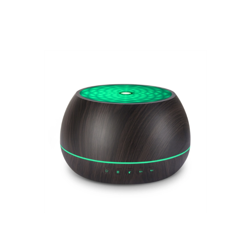 JMK Smart 7-Color LED Wood Grain Aroma Diffuser 1000ml Multi-Scene Portable 1