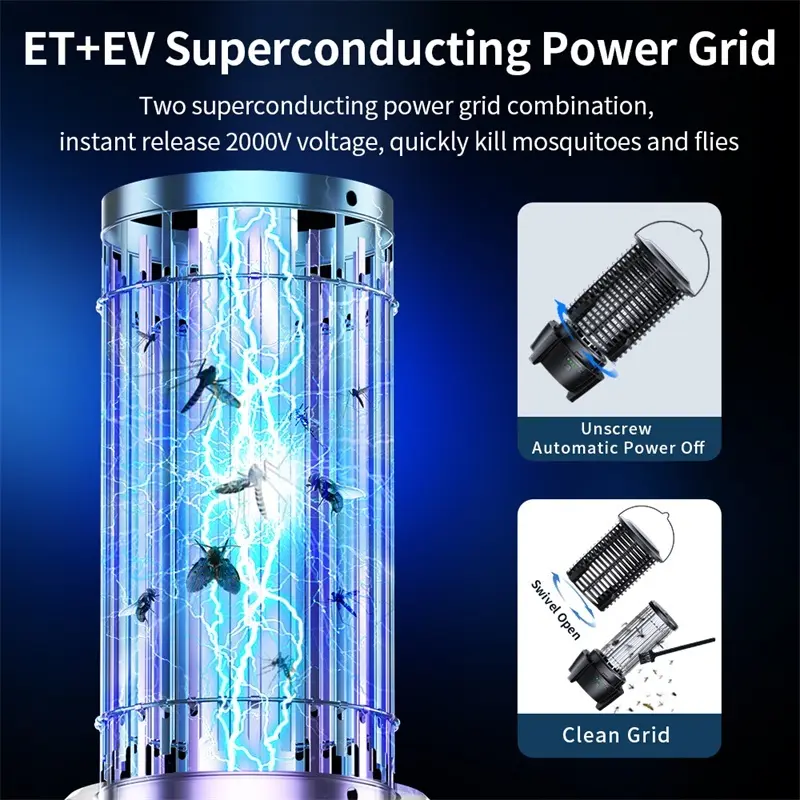 Indoor Bug Zapper by JMK Smart 6