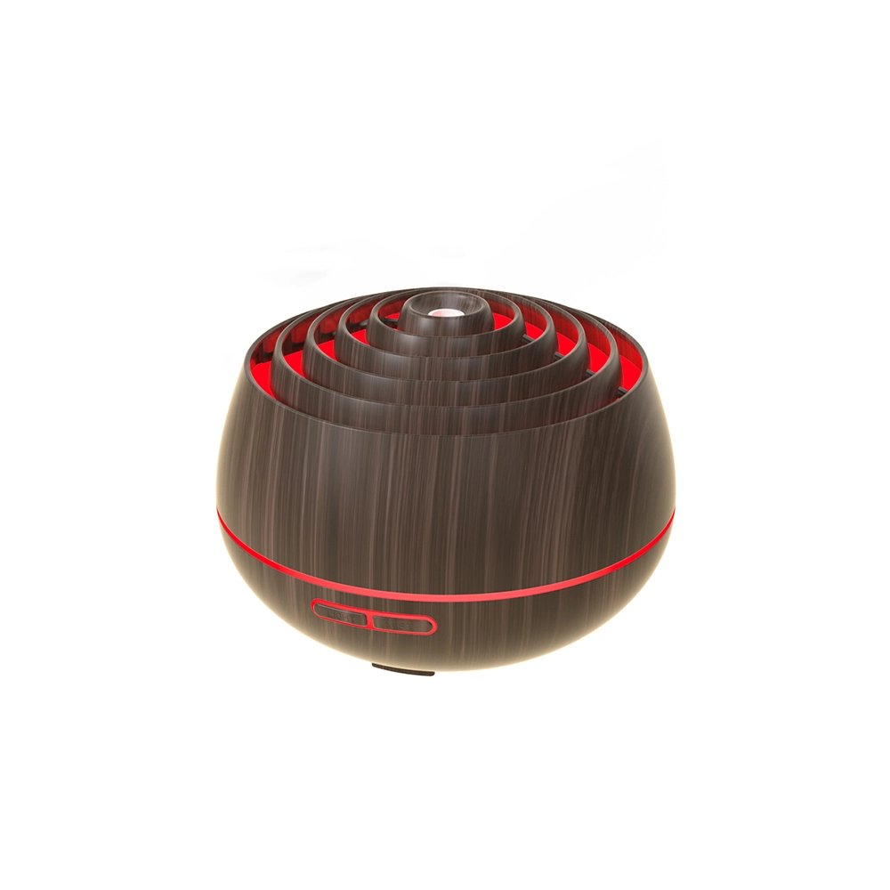 JMK Smart 7 couleurs LED Wood Grain Ultrasonic Aroma Diffuseur pour la maison 1