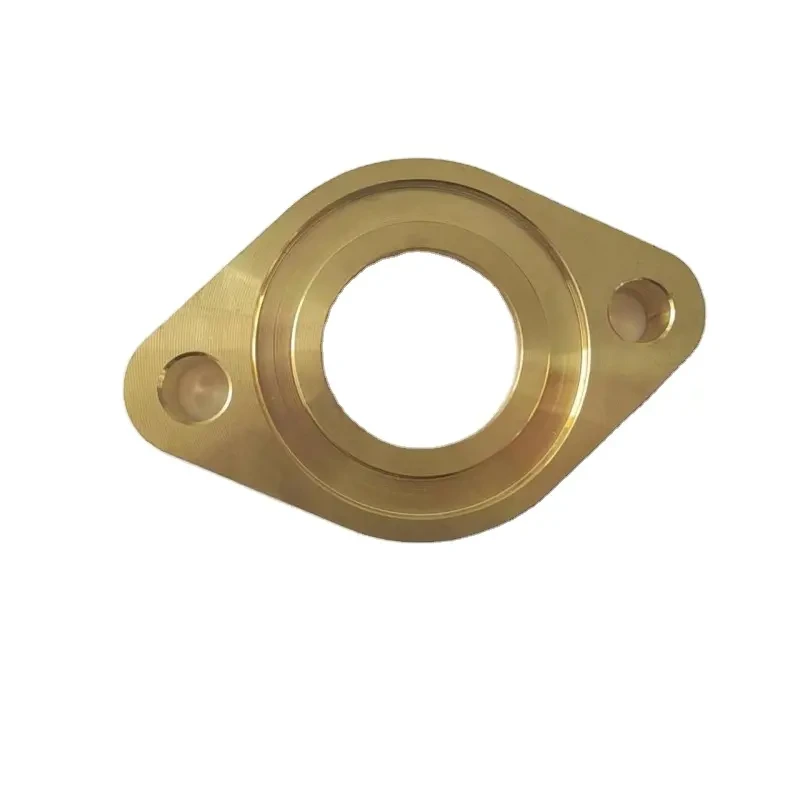 OEM Machined Parts Custom Brass Flange Fittings Universal Forgings 1