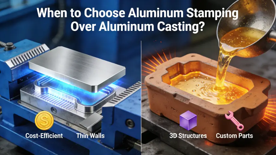 When to Choose Aluminum Stamping Over Aluminum Casting? 1