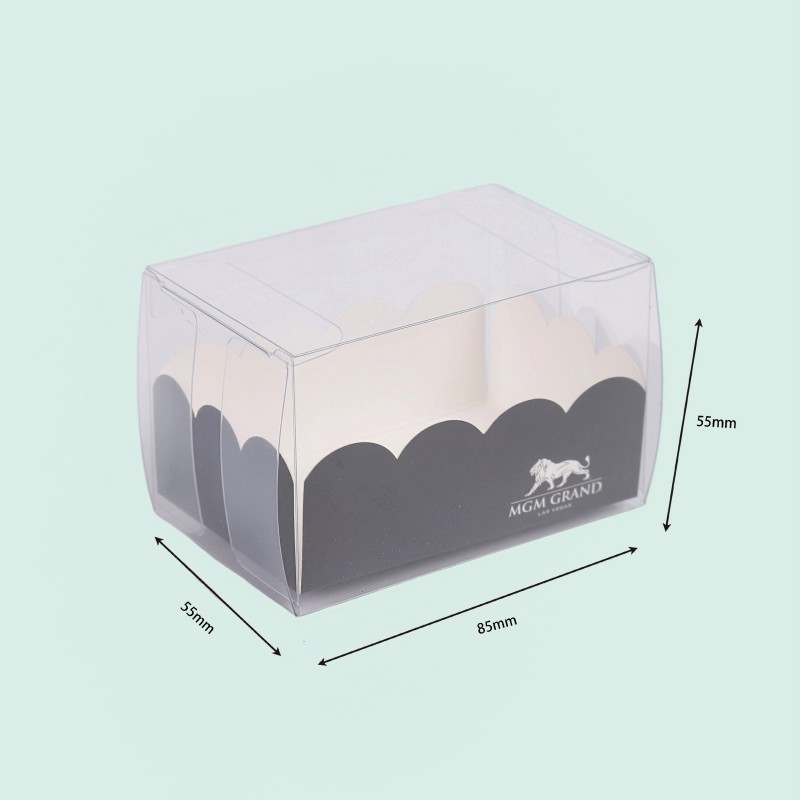 Customized transparent plastic box 1