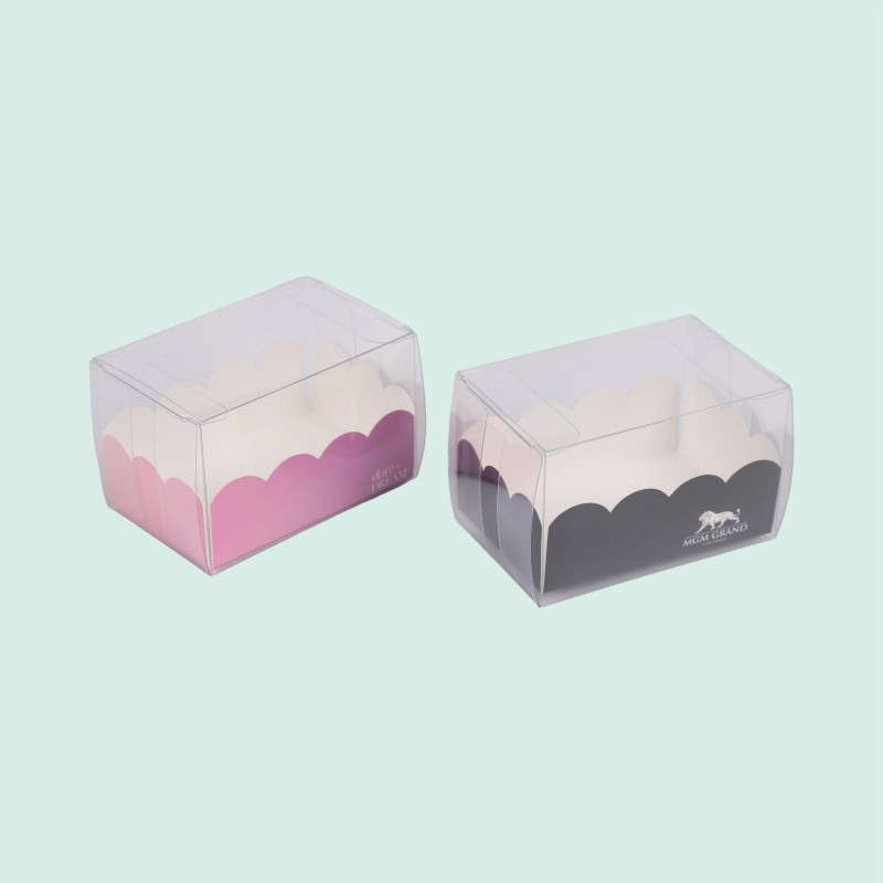 Customized transparent plastic box 4