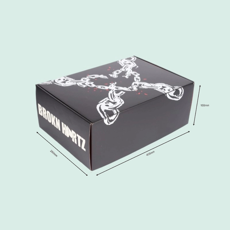 High Quality Custom Logo Printed Foldable Corrugated Cardboard Shoe Boxes Women/Men's Paper Packaging Mailer Box 1