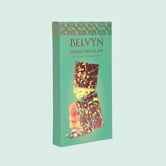 Wholesale custom chocolate bar box with colorful printing 1