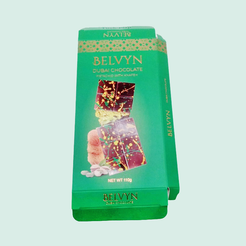 กล่องช็อคโกแลตบาร์ที่กำหนดเองขายส่งพร้อมการพิมพ์สีสันสดใส 3