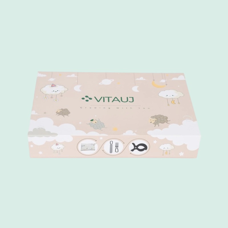 Fully customized magnetic closure rigid cardboard packaging box for clothing and accessories 2