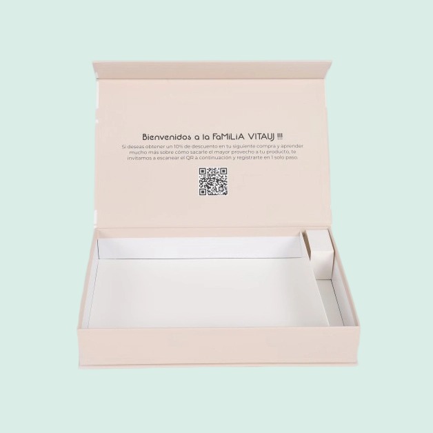 Fully customized magnetic closure rigid cardboard packaging box for clothing and accessories 6