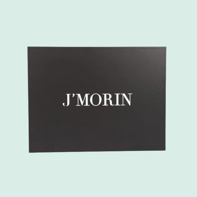 Luxury black lid base apparel box cloth box with tissue paper to wrap your products customize with your logo 3