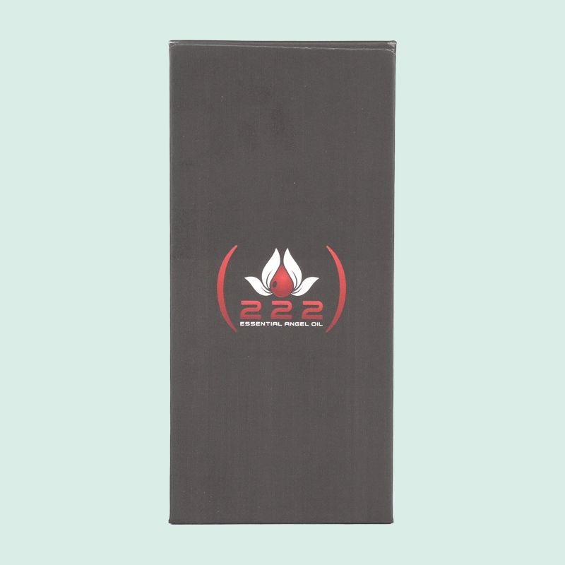 Customized luxury colored magnetic box perfume packaging with sponge foam inserted 1