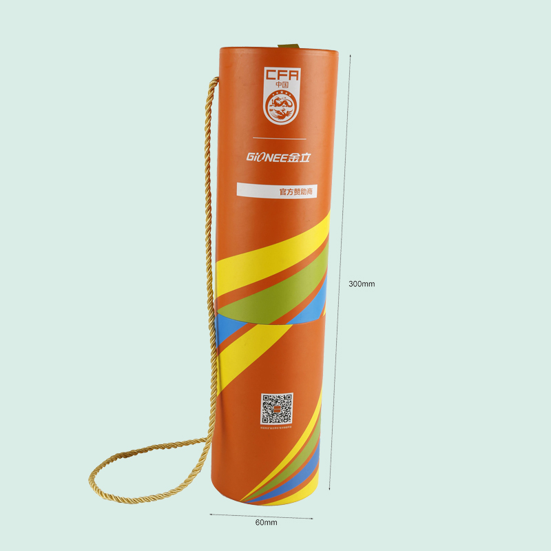 High Quality Custom Cylindrical box with handle Premium Cylindrical box Hongte  Paper Box 1
