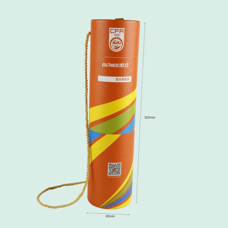 High Quality Custom Cylindrical box with handle Premium Cylindrical box Hongte  Paper Box 1