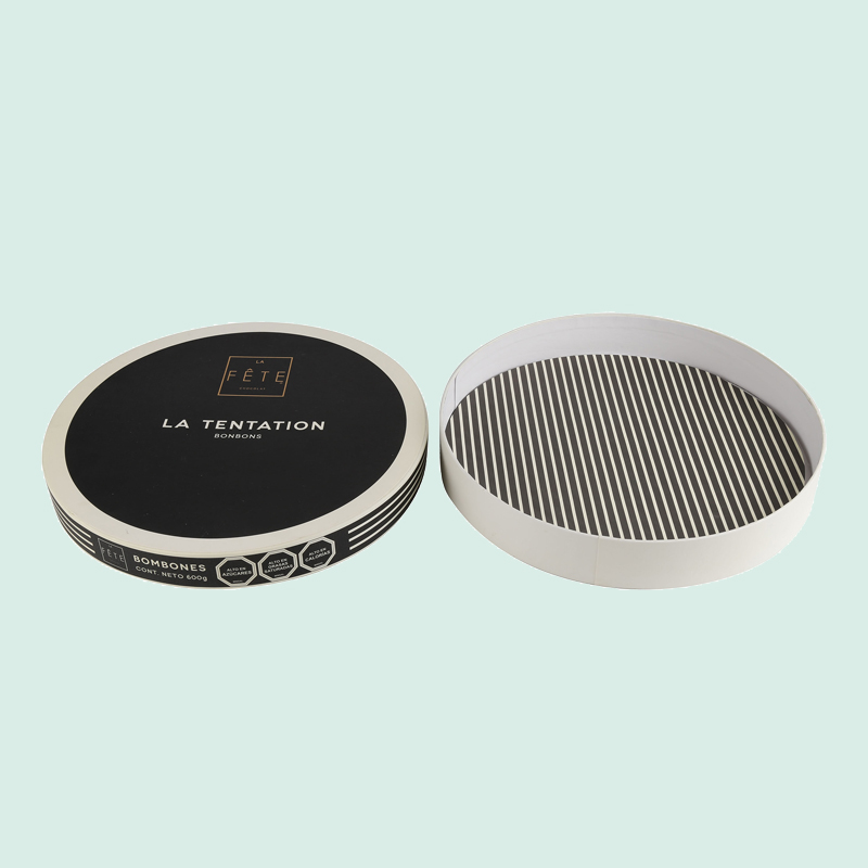 High Quality Flat Cylindrical Box Custom Tube Box Premium Customized Paper Packaging 4