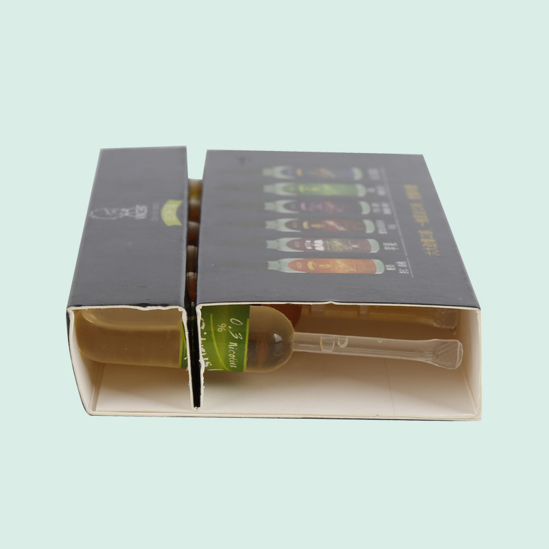 Custom packaging tray boxes for test samples simple paper card from IPACK 2