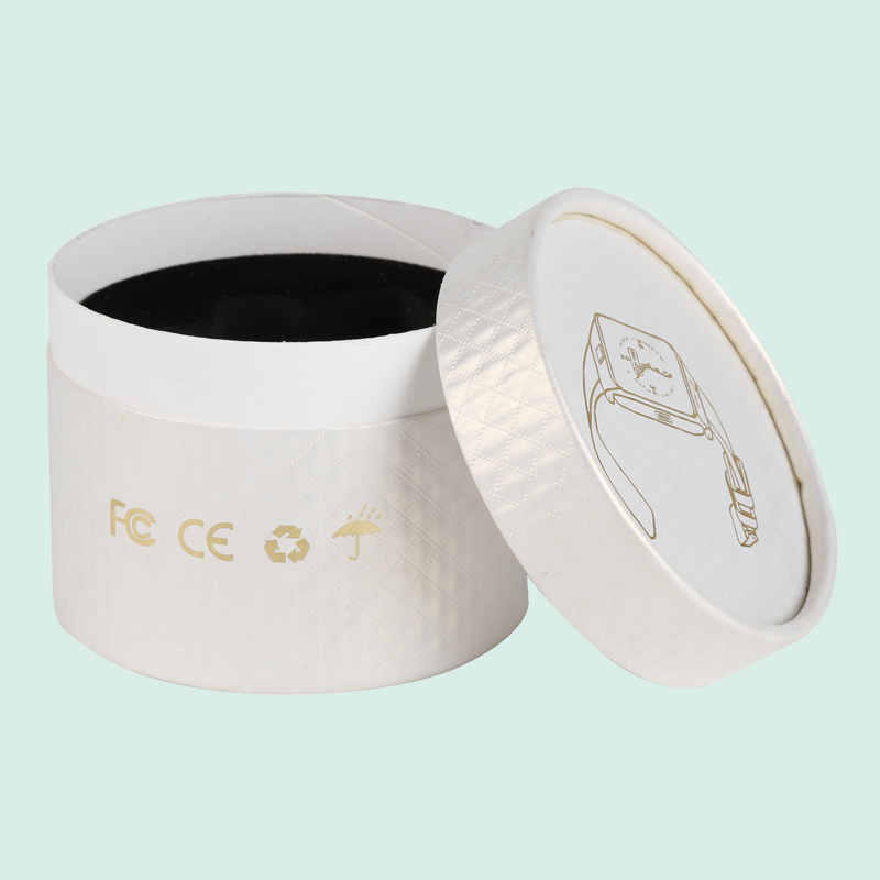 High Quality  Paper Packaging  Customized  Flat Cylindrical Box  Premium  Custom Tube Box 8