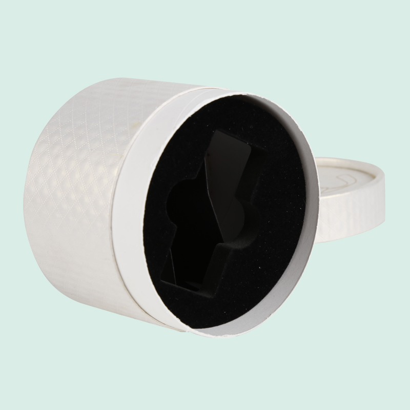 High Quality  Paper Packaging  Customized  Flat Cylindrical Box  Premium  Custom Tube Box 3