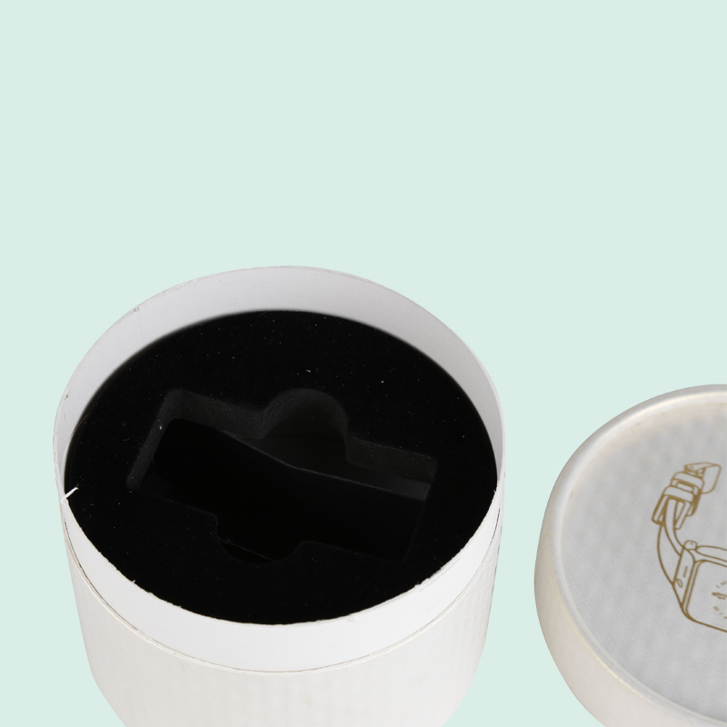 High Quality  Paper Packaging  Customized  Flat Cylindrical Box  Premium  Custom Tube Box 4