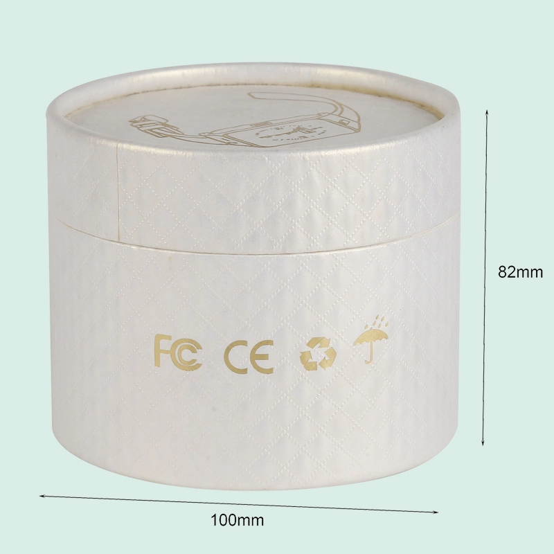 High Quality  Paper Packaging  Customized  Flat Cylindrical Box  Premium  Custom Tube Box 1