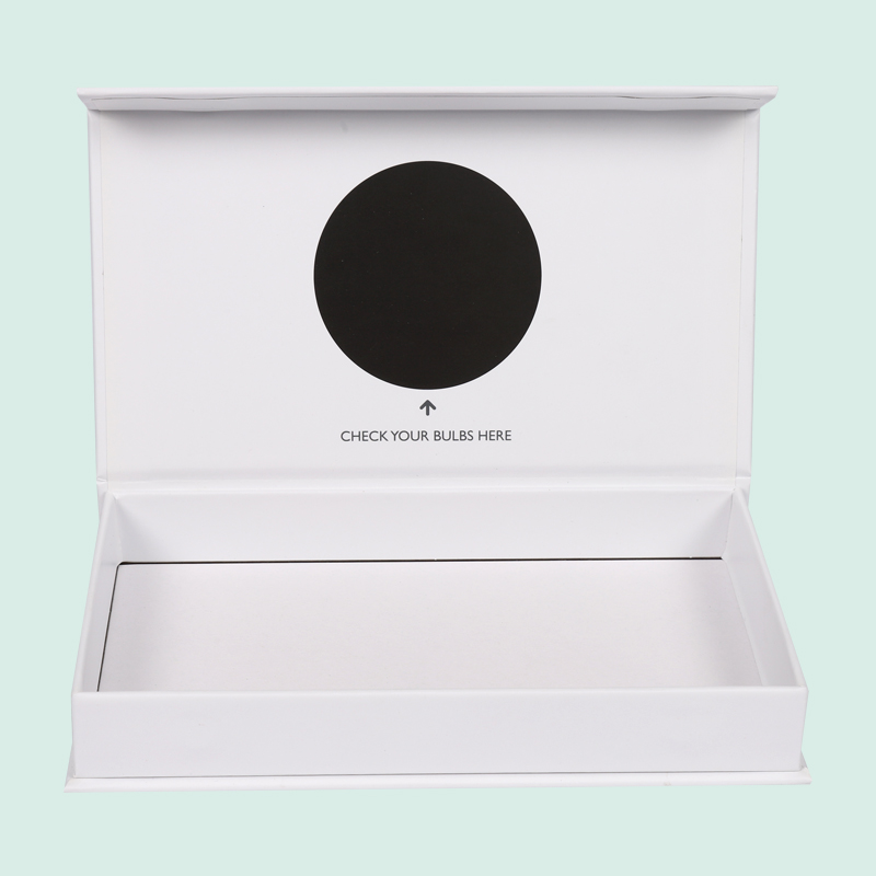 Customized luxury UV pattern and color design magnetic gift box 7