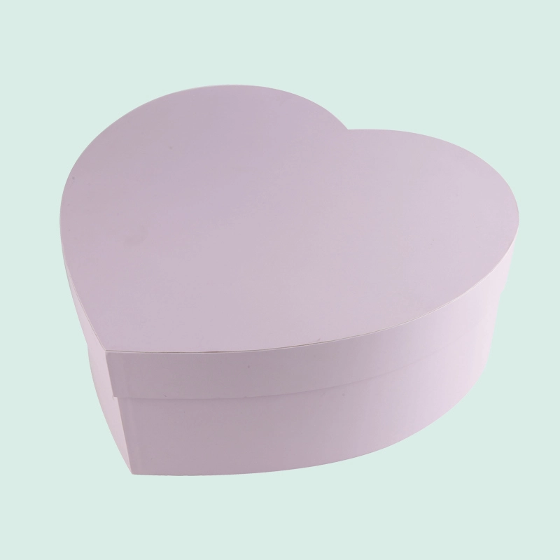 wholesale charming heart shape box pink flower box from Ipack 1