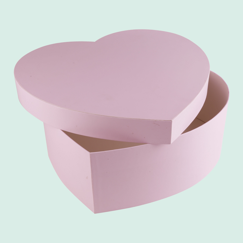 Boîte de forme de coeur charmante en gros 4