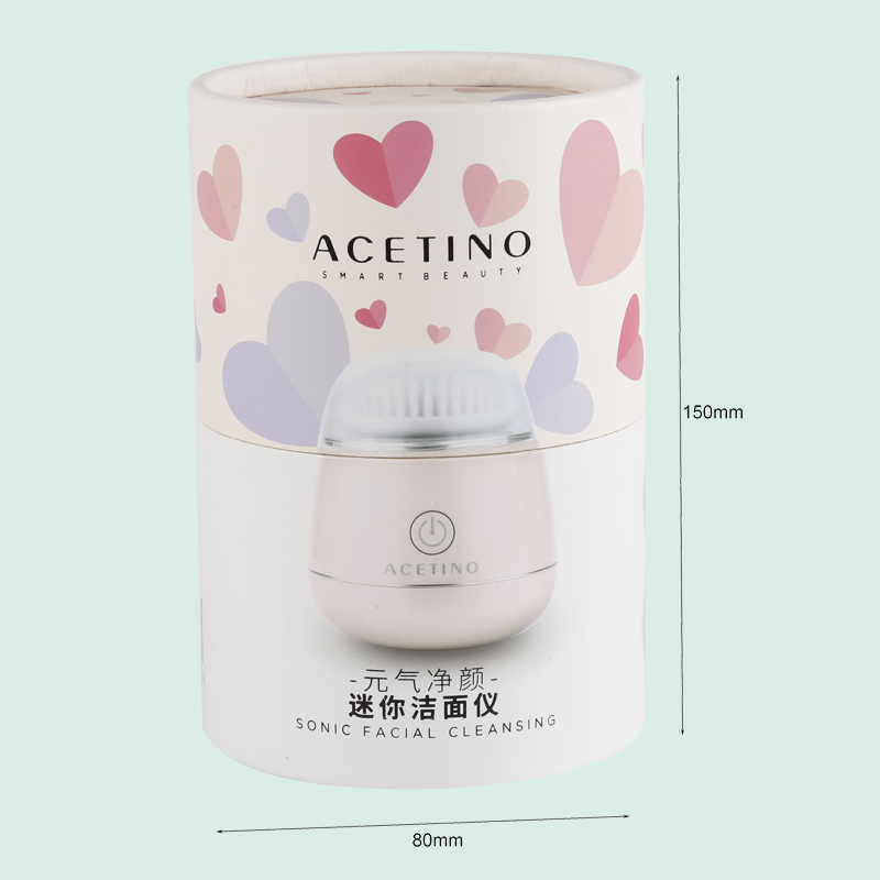 Cajas de belleza personalizadas de alta calidad caja de tubo de papel cilíndrica IPack Caja 1