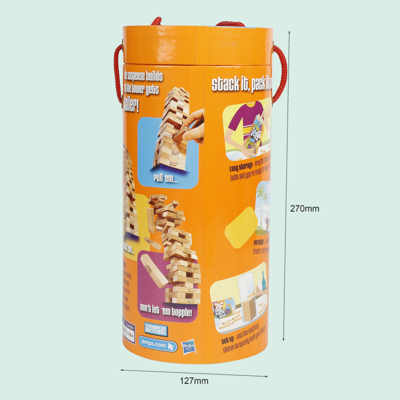 High Quality Custom Cylindrical box branded cardboard tubes with handles ipack paper tube box 1