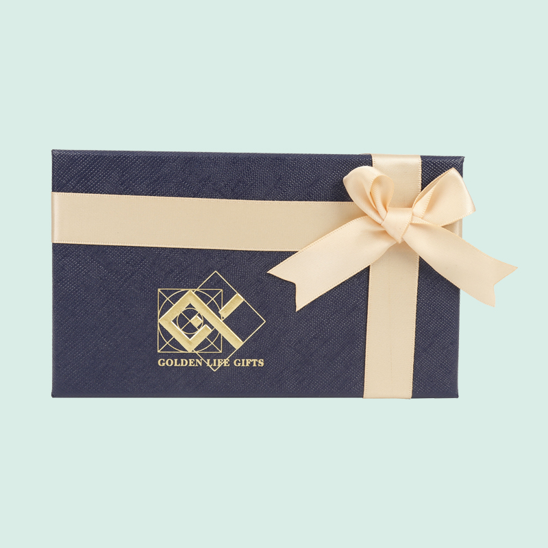 Customizable lid and base gift box with ribbon bow rigid gift boxes ipack box 4