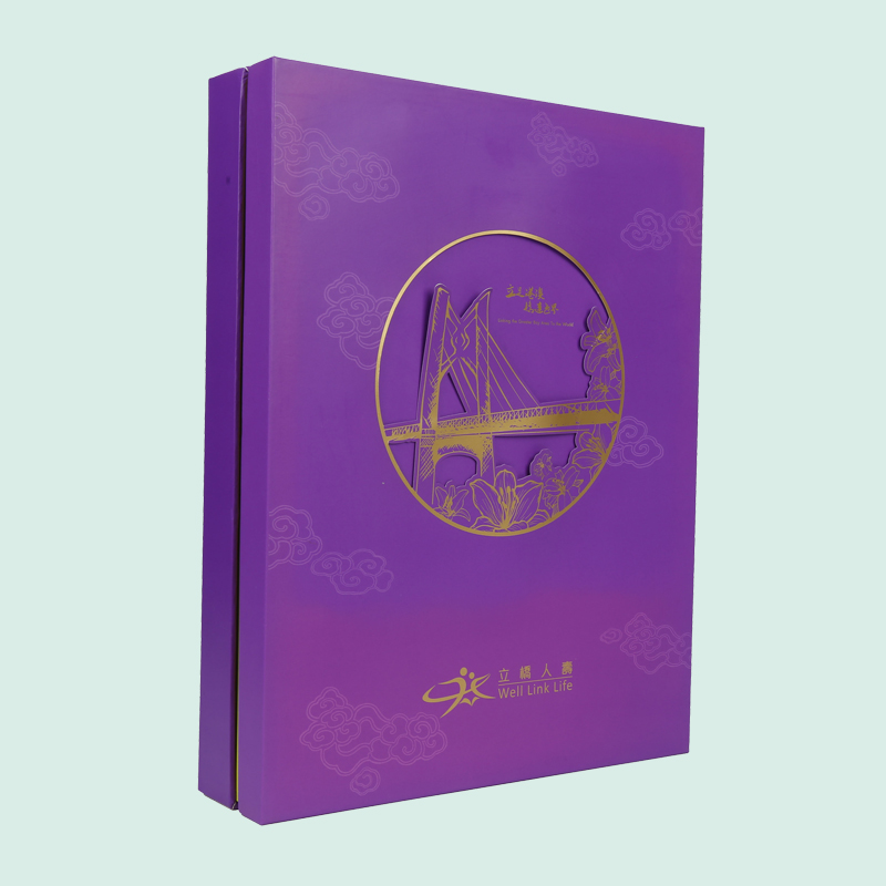 Benutzerdefinierte Deckelbasisbox Folienstempel Logo LuxuryGift -Boxen aus Ipack Box 5