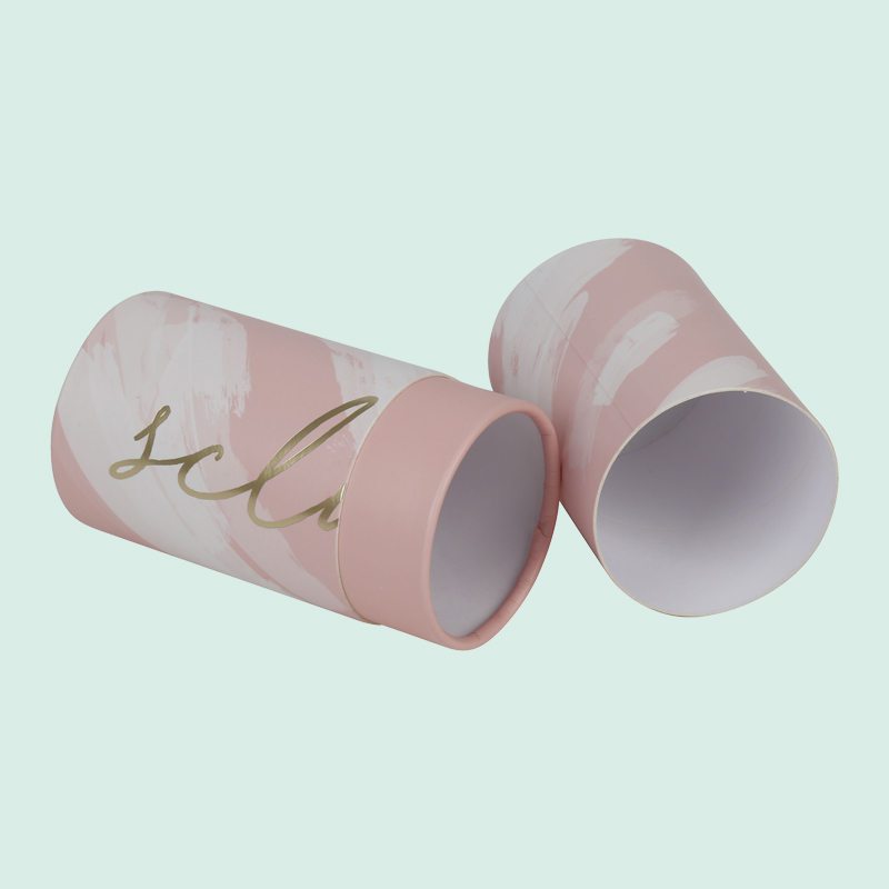 High-end  Paper Packaging  Customized  Flat Cylindrical Box  paper tube box manufacturing company ipack 6